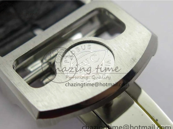 MIROTIME 0314 Portugieser Perpetual Calendar IW503301 V9F 1:1 Best Edition Silver Dial on Black Leather Strap A EyeCatching 7116